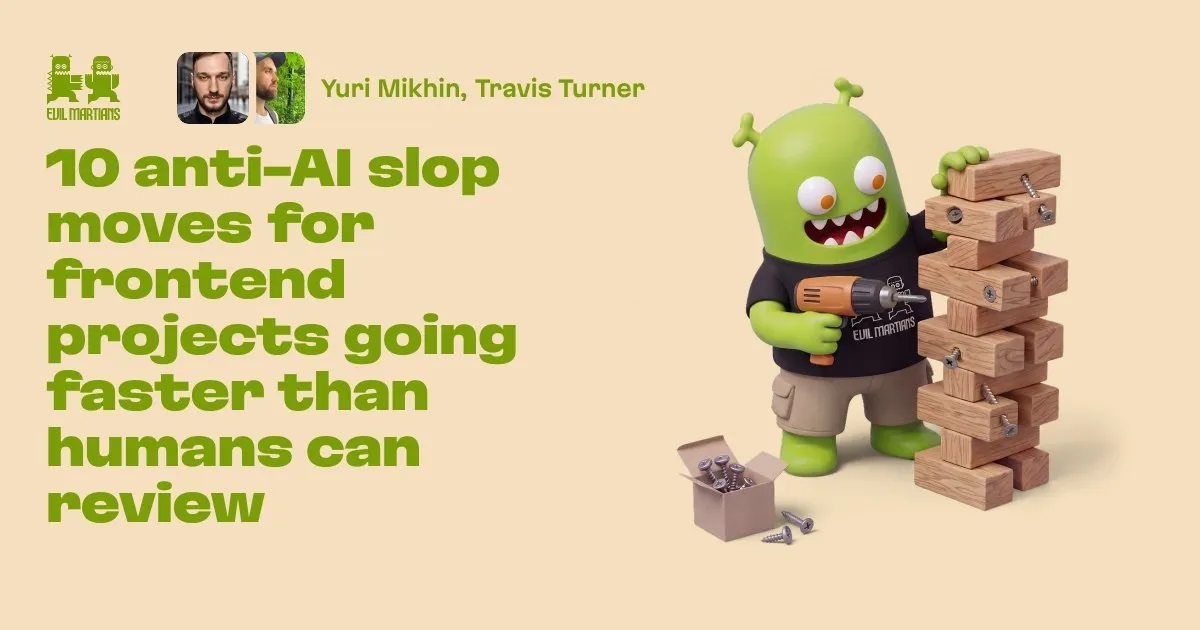 10 AI-slop проверок во фронтенде