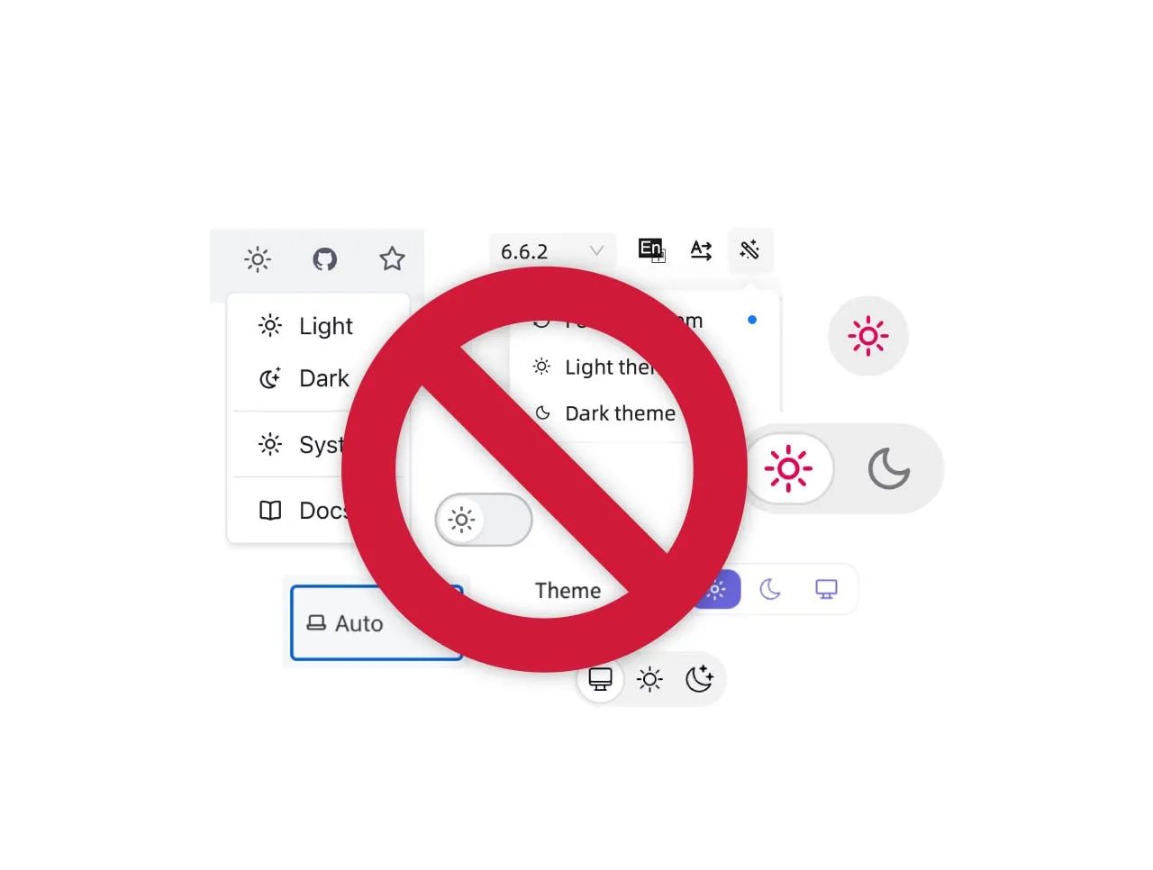 Почему переключатель dark mode не нужен